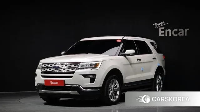 Ford Explorer 2018 Белый из Кореи