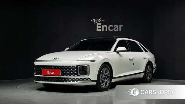 Hyundai Grandeur (GN7) 2023 Белый из Кореи