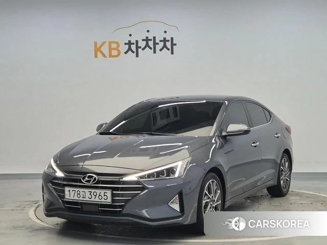 Hyundai The New Avante AD 2019 Серебристо-серый из Кореи