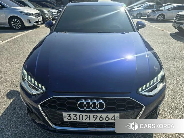 Audi A4 (B9) 2020 Синий из Кореи