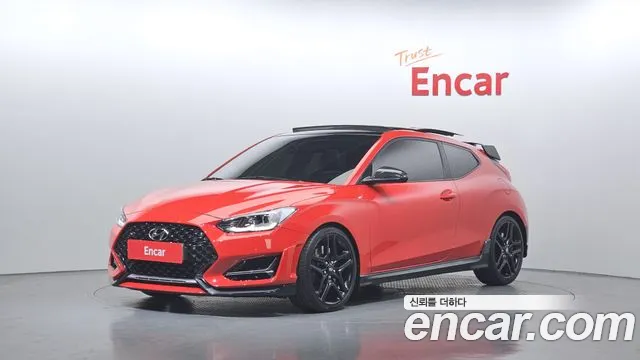 Hyundai Veloster (JS) 2021 Красный из Кореи