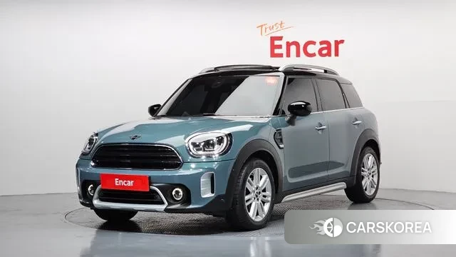 Mini Cooper Countryman 2021 Синий нефрит из Кореи
