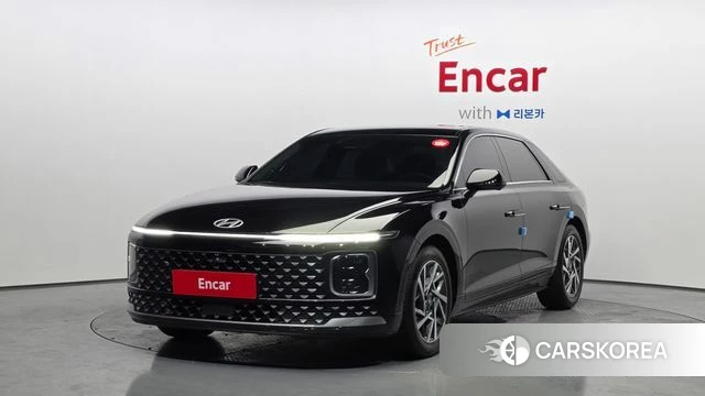 Hyundai Grandeur Hybrid (GN7) 2023 Черный из Кореи