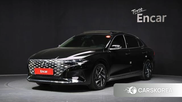 Hyundai The New Grandeur IG Hybrid 2022 Черный из Кореи