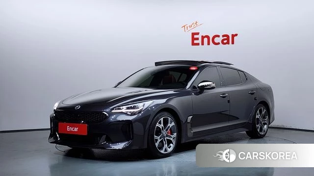 Kia Stinger 2019 Серый из Кореи