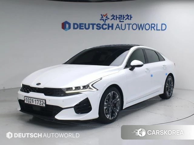 Kia K5 3rd generation 2020 Белый из Кореи