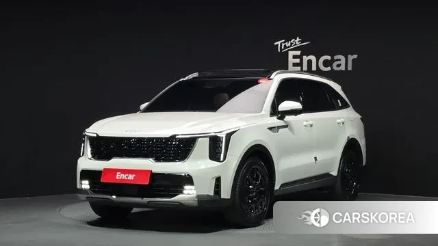 Kia The New Sorento 4th Generation 2023 Белый из Кореи