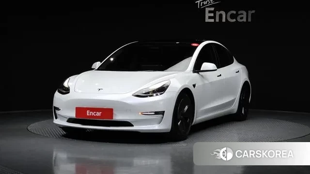 Tesla Model 3 2022 Белый из Кореи