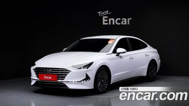 Hyundai Sonata Hybrid (DN8) 2020 Белый из Кореи