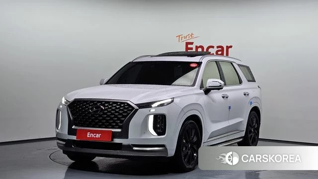 Hyundai Palisade 2021 Белый из Кореи