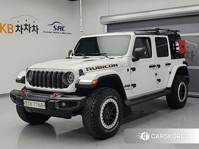 Jeep Wrangler (JL) 2018 Белый из Кореи