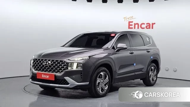Hyundai The New Santa Fe 2021 Серый из Кореи