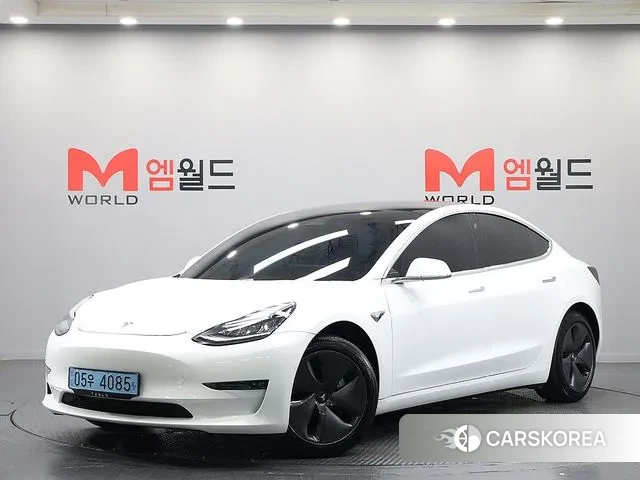 Tesla Model 3 2020 Белый из Кореи