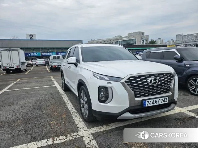 Hyundai Palisade 2022 Белый из Кореи