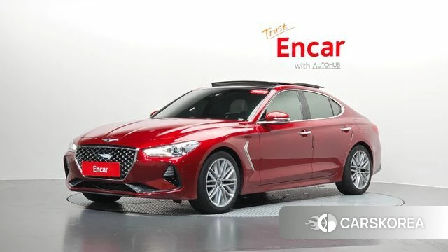 Genesis G70 2018 Красный из Кореи