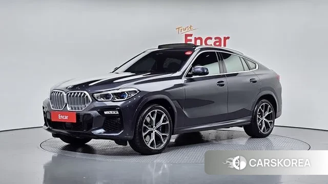 BMW X6 (G06) 2021 Серый из Кореи