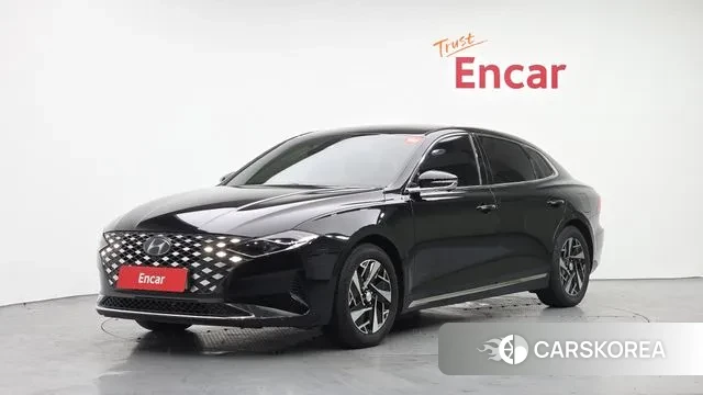 Hyundai The New Grandeur IG Hybrid 2022 Черный из Кореи