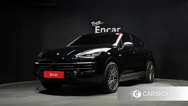 Porsche Cayenne (PO536) 2023 Черный из Кореи