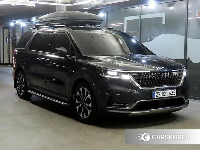 Kia Carnival 4th generation 2021 Серебристо-серый из Кореи