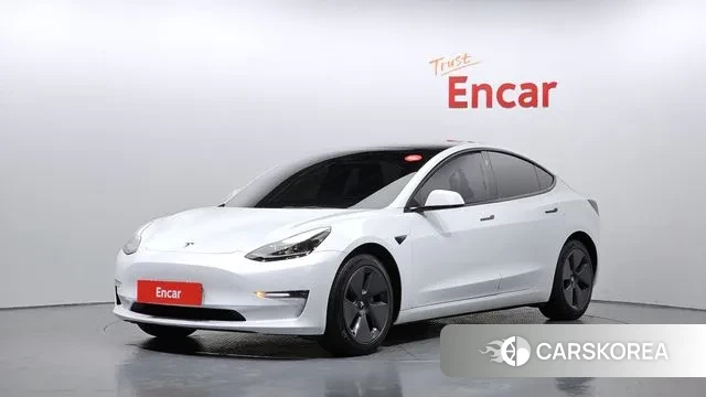 Tesla Model 3 2022 Белый из Кореи