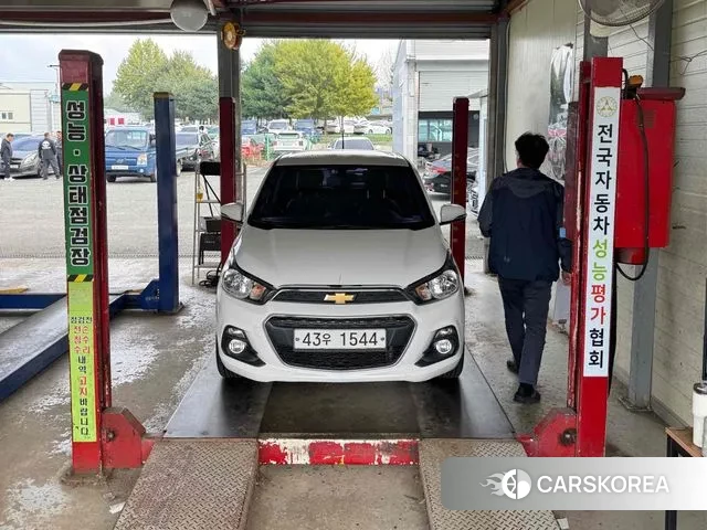 Chevrolet (GM Daewoo) The Next Spark 2018 Белый из Кореи