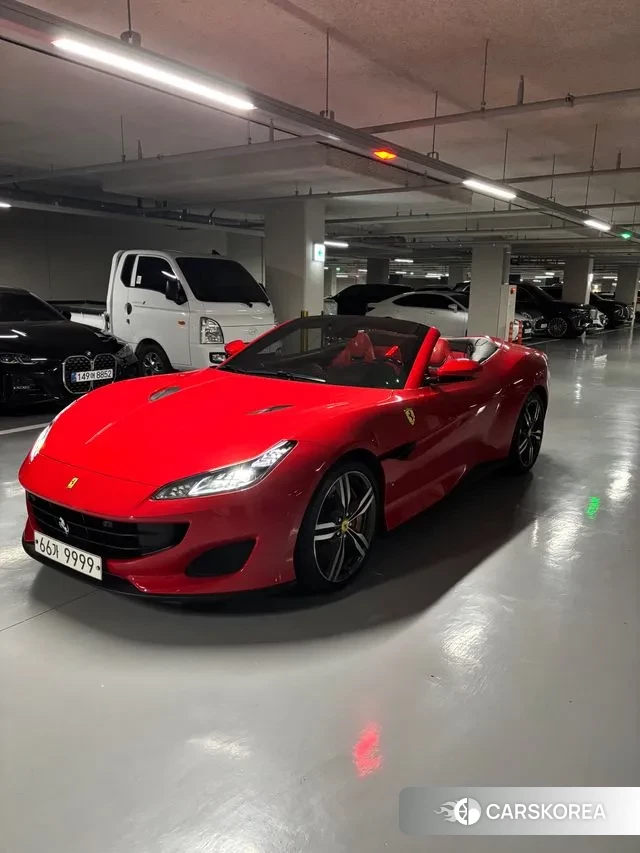 Ferrari Portofino 2019 Красный из Кореи