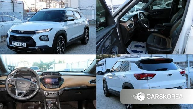 Chevrolet (GM Daewoo) Trailblazer 2022 Белый из Кореи