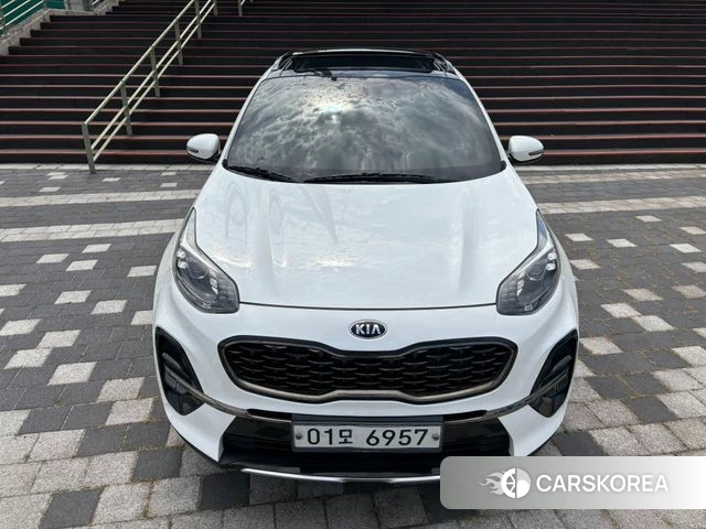 Kia Sportage The Bold 2018 Белый из Кореи