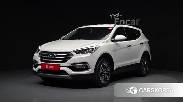 Hyundai Santa Fe The Prime 2018 Белый из Кореи
