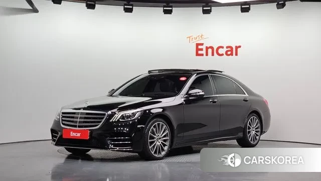 Mercedes-Benz S-Class W222 2020 Черный из Кореи