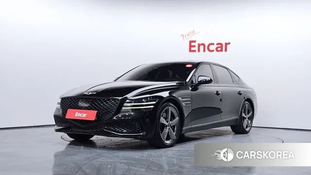 Genesis G80 (RG3) 2021 Черный из Кореи