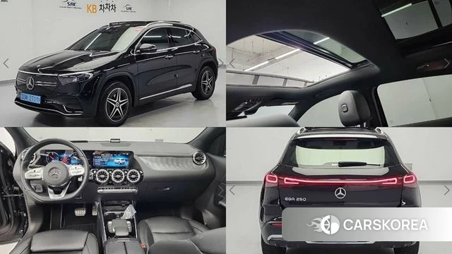 Mercedes-Benz EQA H243 2022 Черный из Кореи