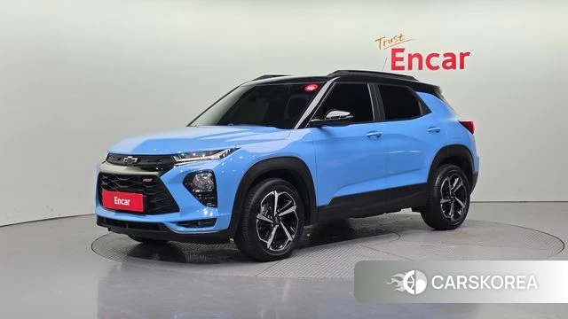 Chevrolet (GM Daewoo) Trailblazer 2022 Небесно-голубой из Кореи