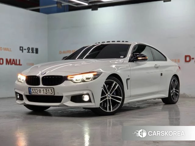 BMW 4 Series (F32) 2018 Белый из Кореи