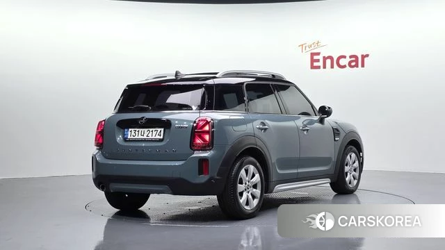 Mini Cooper Countryman 2021 Синий из Кореи