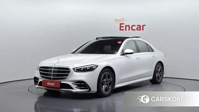 Mercedes-Benz S-Class W223 2023 Белый из Кореи