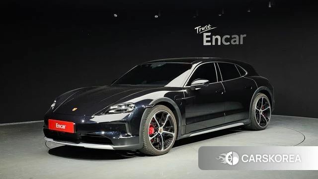 Porsche Taycan 2025 Черный из Кореи