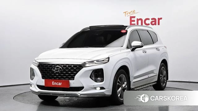 Hyundai Santa Fe TM 2018 Белый из Кореи