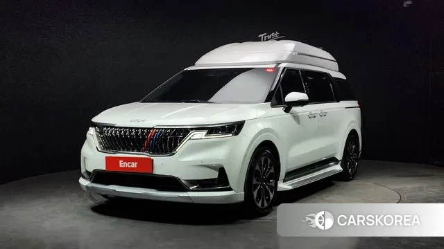 Kia Carnival 4th generation 2021 Белый из Кореи