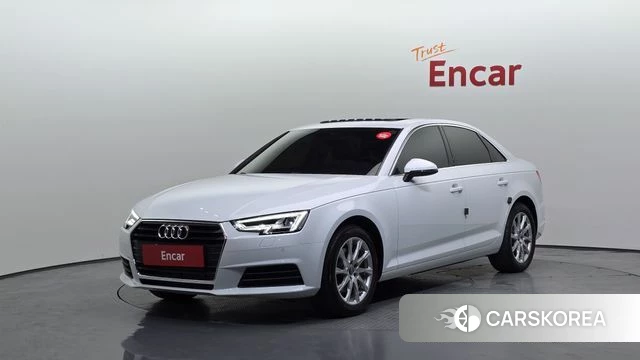 Audi A4 (B9) 2019 Белый из Кореи