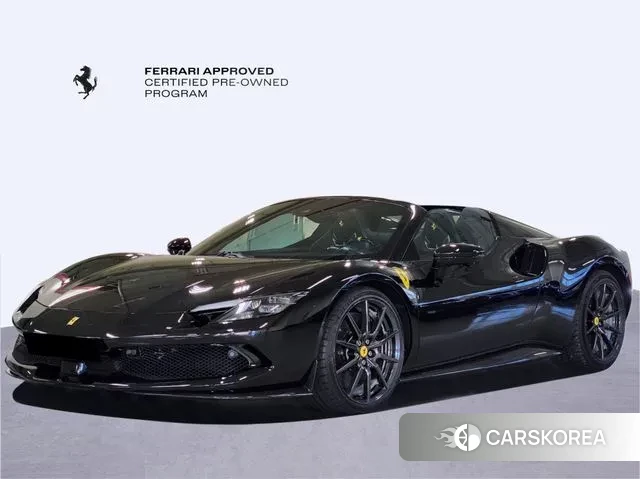 Ferrari 296 GTS 2023 Черный из Кореи