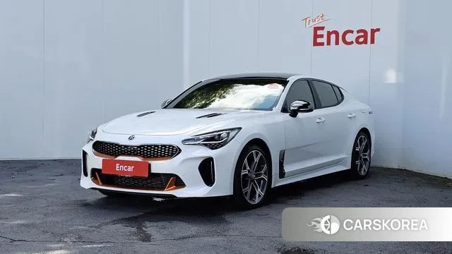 Kia Stinger 2019 Белый из Кореи