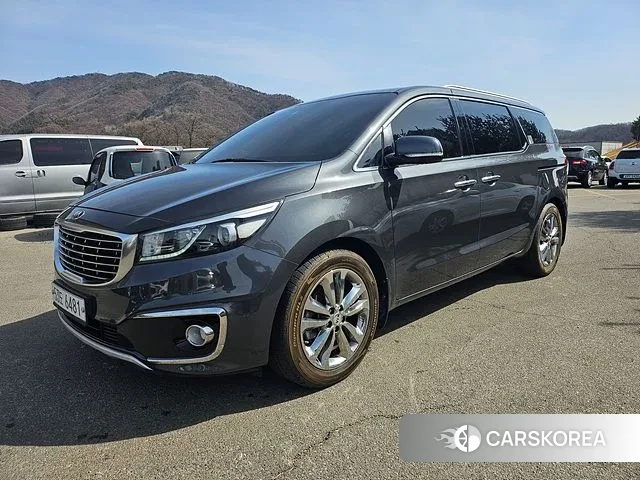 Kia All New Carnival 2018 Серый из Кореи