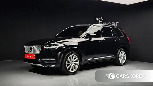 Volvo XC90 second Generation 2019 Черный из Кореи