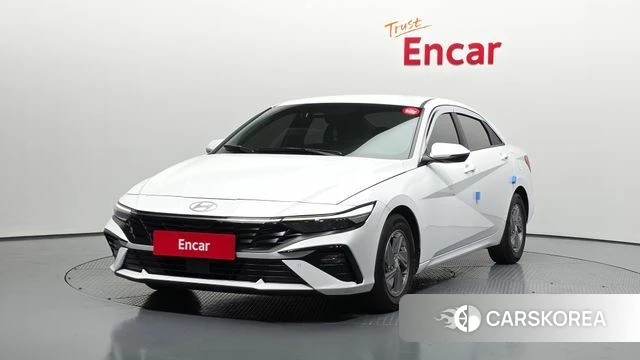 Hyundai The New Avante (CN7) 2023 Белый из Кореи