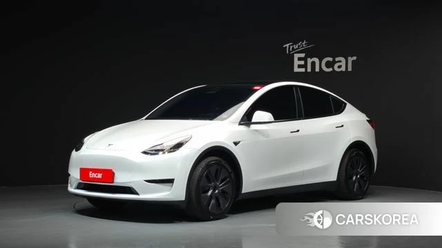 Tesla Model Y 2024 Белый из Кореи