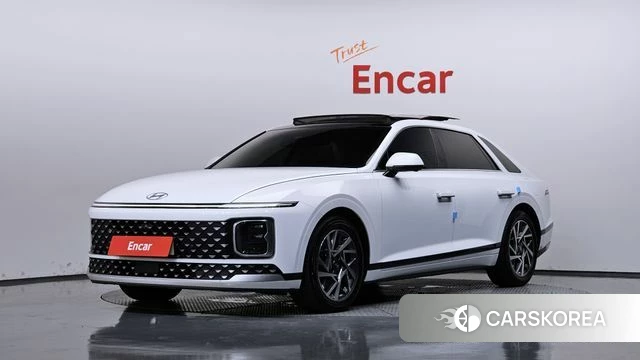 Hyundai Grandeur Hybrid (GN7) 2023 Белый из Кореи