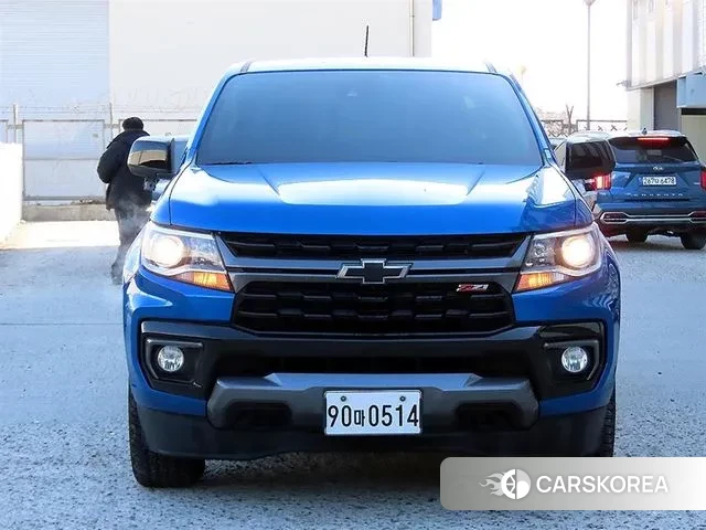 Chevrolet (GM Daewoo) Real New Colorado 2021 Синий из Кореи