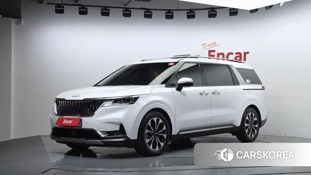 Kia Carnival 4th generation 2021 Белый из Кореи