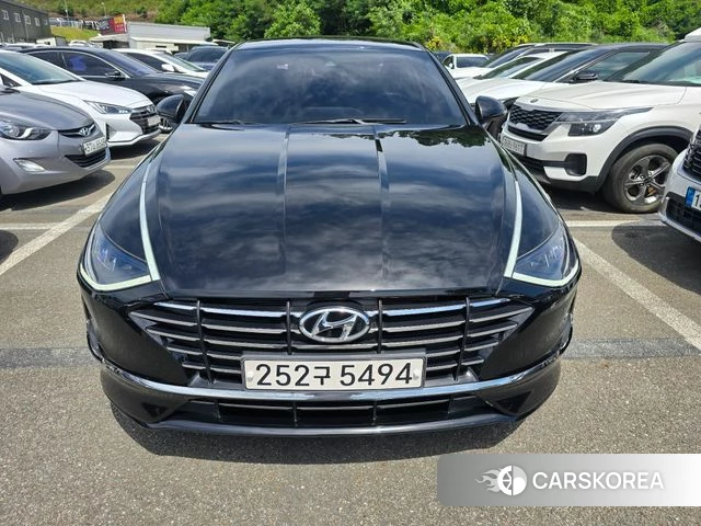 Hyundai Sonata (DN8) 2019 Черный из Кореи